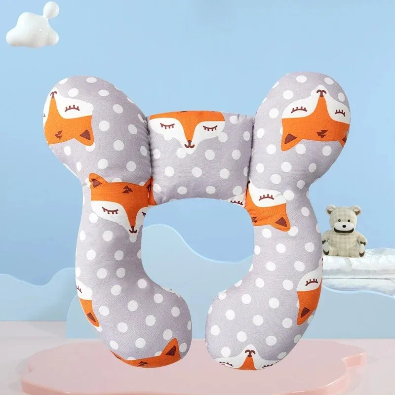 U-Shaped Baby Stroller Pillow | Soft Neck Support Cushion