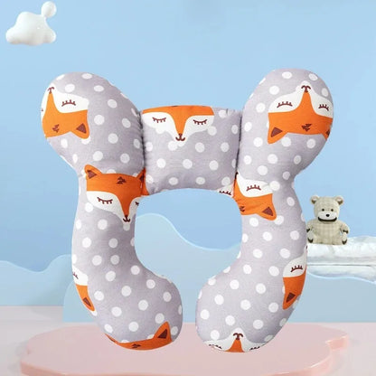 U-Shaped Baby Stroller Pillow | Soft Neck Support Cushion