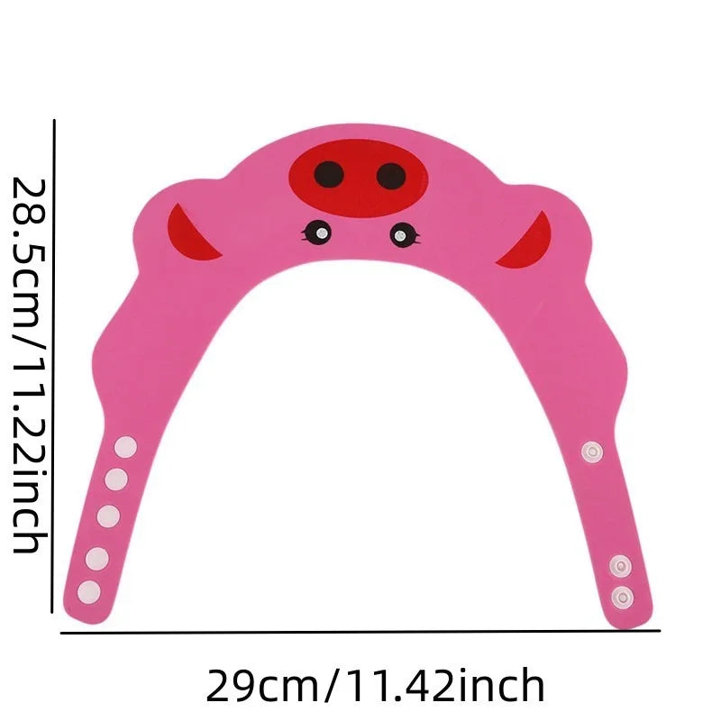 Adjustable Baby Shower Cap | Kids Shampoo Protection Hat