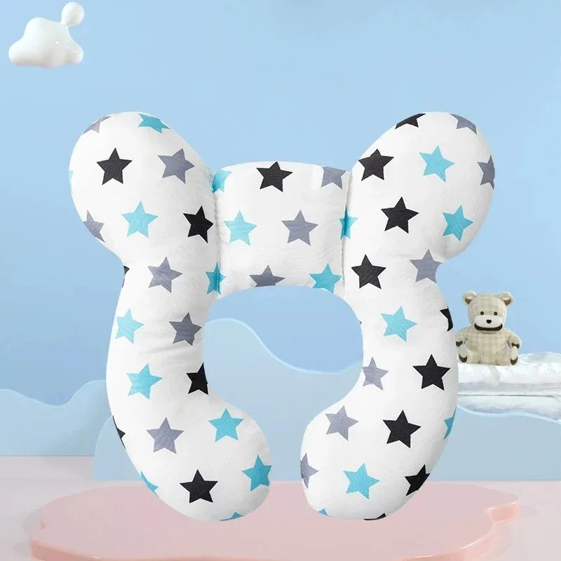 U-Shaped Baby Stroller Pillow | Soft Neck Support Cushion