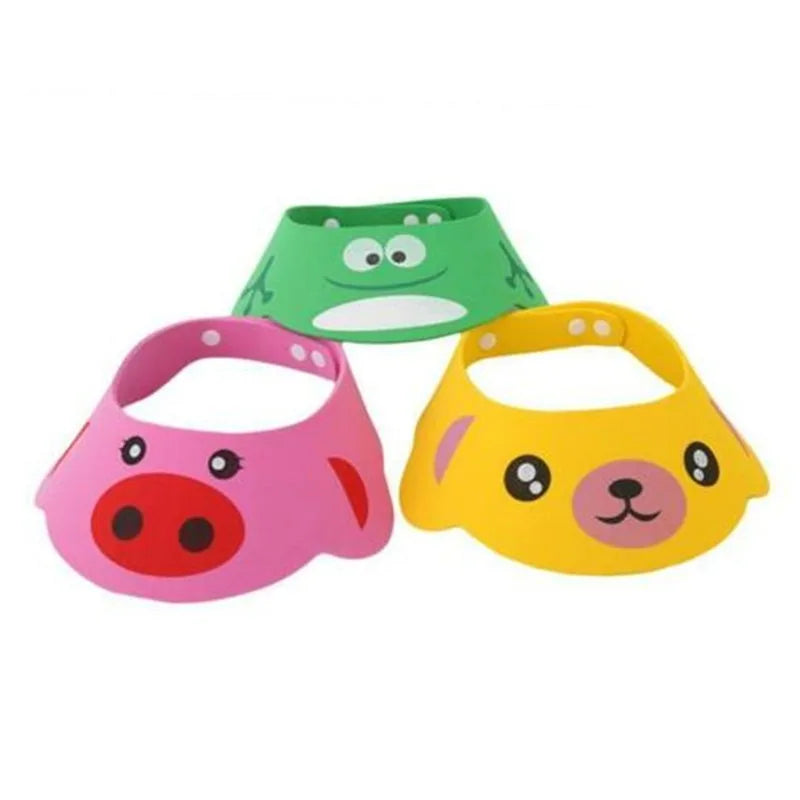 Adjustable Baby Shower Cap | Kids Shampoo Protection Hat