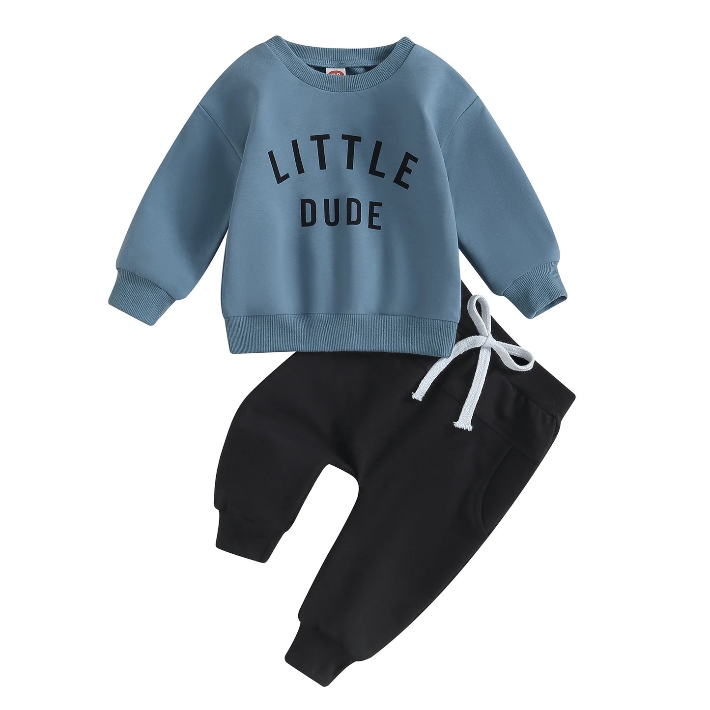 Toddler Boys Casual Sweatshirt & Pants Set | Soft Cotton Outfit