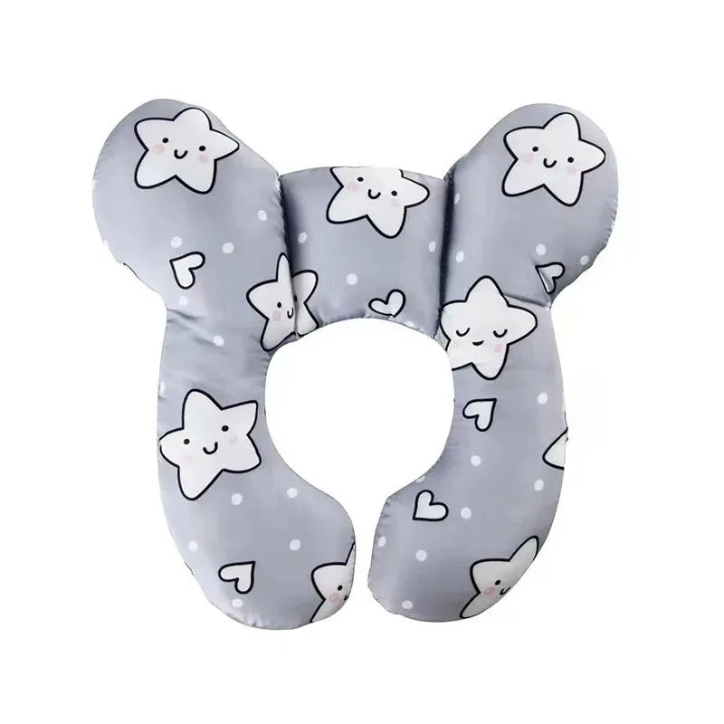 U-Shaped Baby Stroller Pillow | Soft Neck Support Cushion