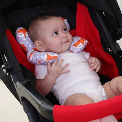 U-Shaped Baby Stroller Pillow | Soft Neck Support Cushion