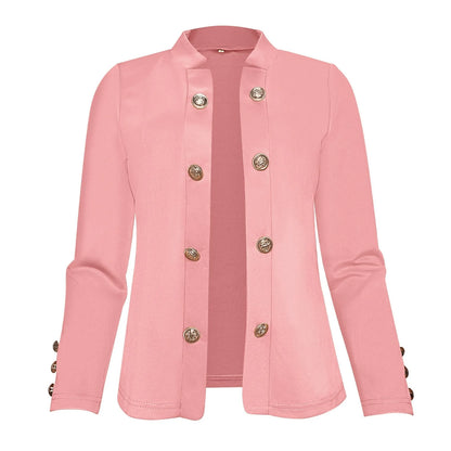 Women’s Elegant Cropped Blazer | Casual Business Office Jacket